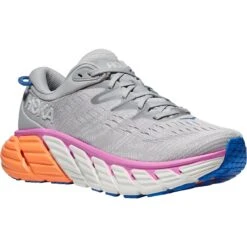 Front Page 23 Hoka Gaviota 4 Women's Running Shoes - Harbor Mist / Nimbus Cloud