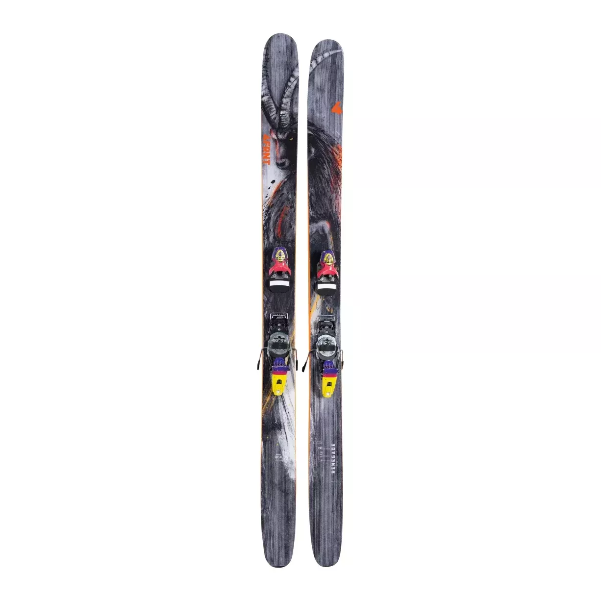 4FRNT Renegade Skis 2021 w/ Look x CAST Freetour 2.0 Pivot 15 Touring Bindings