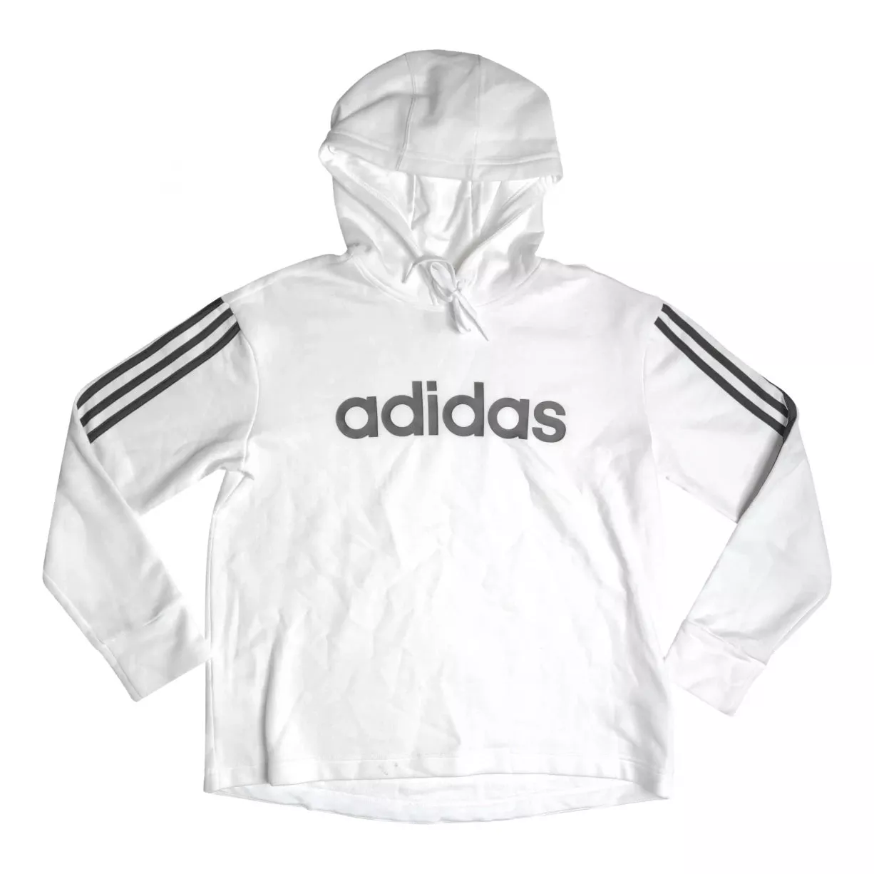 Adidas 3 Stripe Linear Hoodie - Women's