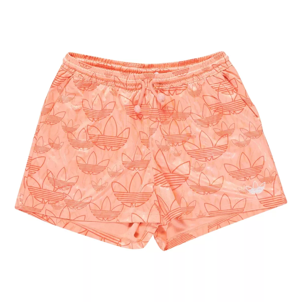 Adidas Allover Trefoil Print Short - Women's