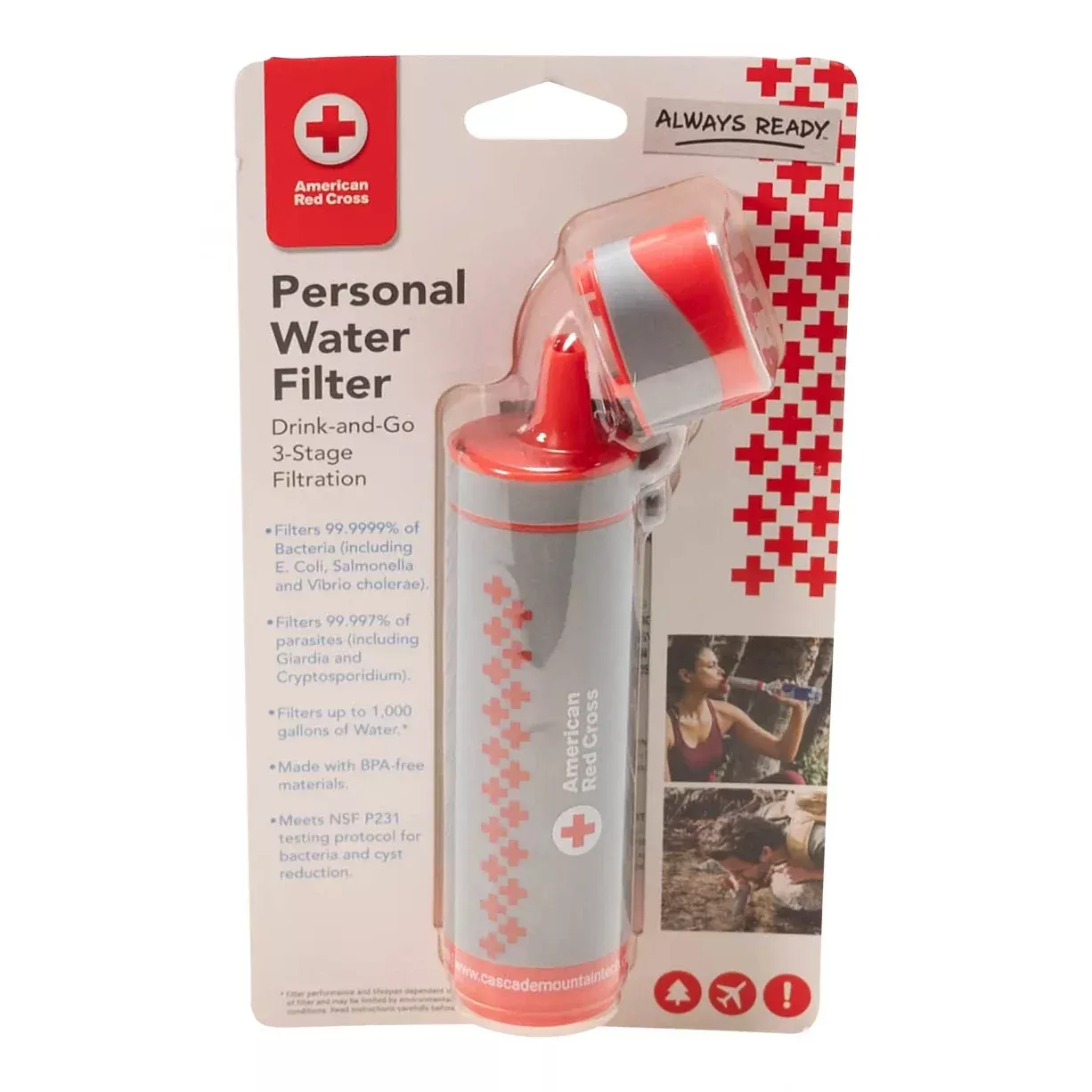 American Red Cross 3-Stage Water Filter