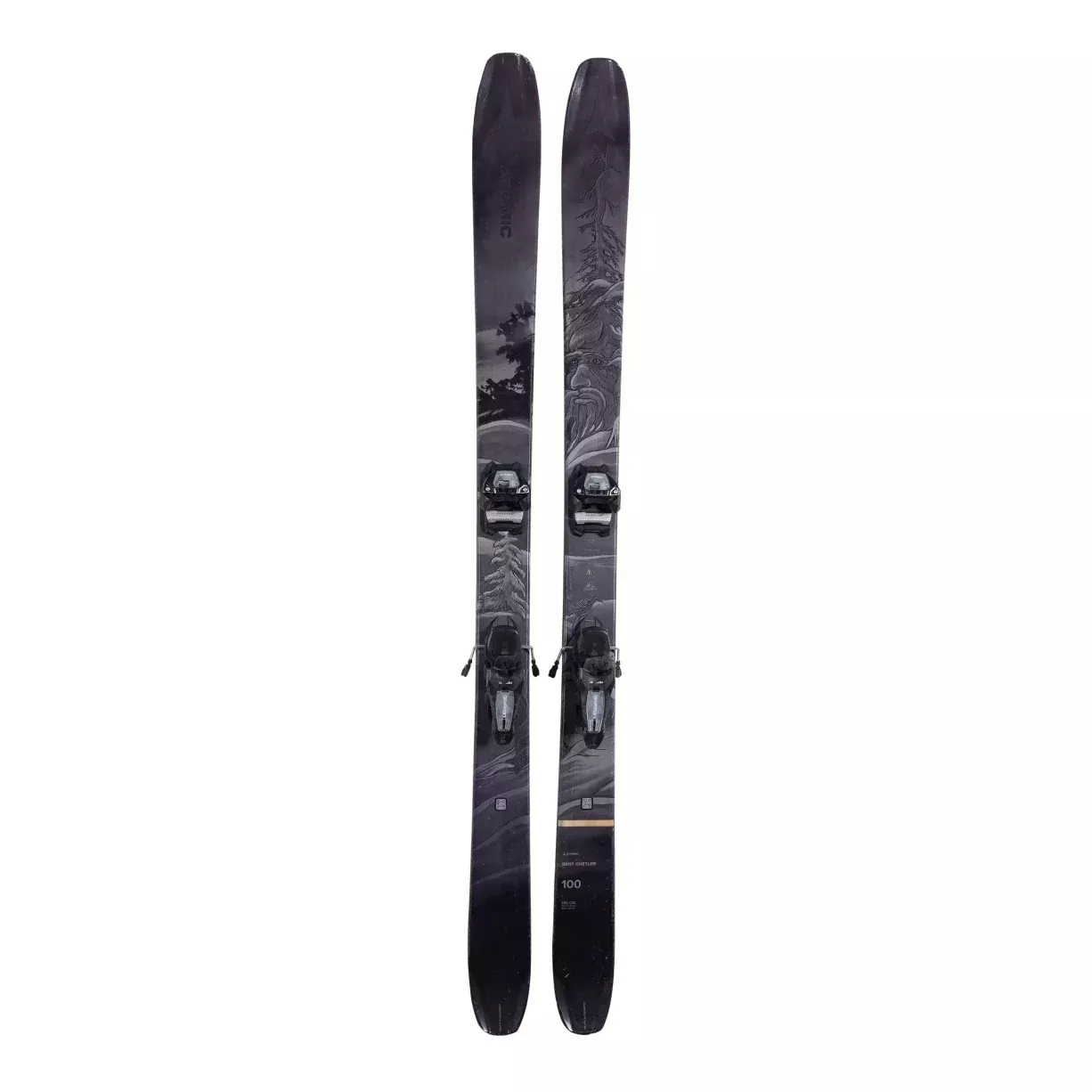 Atomic Bent Chetler 100 Skis 2022 - Men's w/ Marker Griffon 13 Bindings