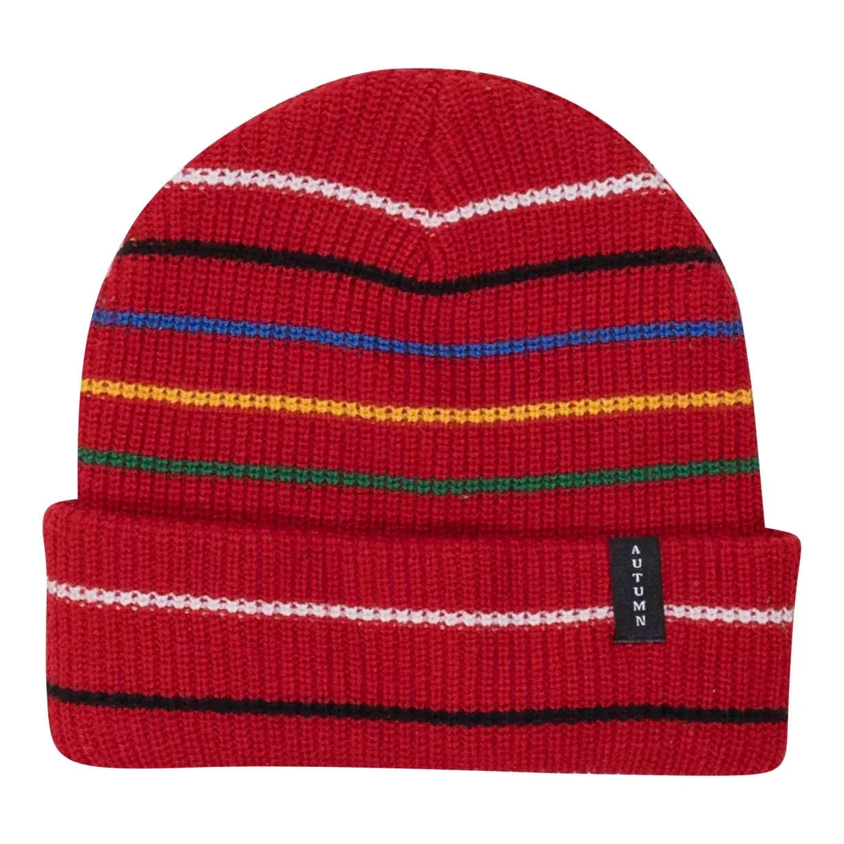 Autumn Headwear Striped Beanie