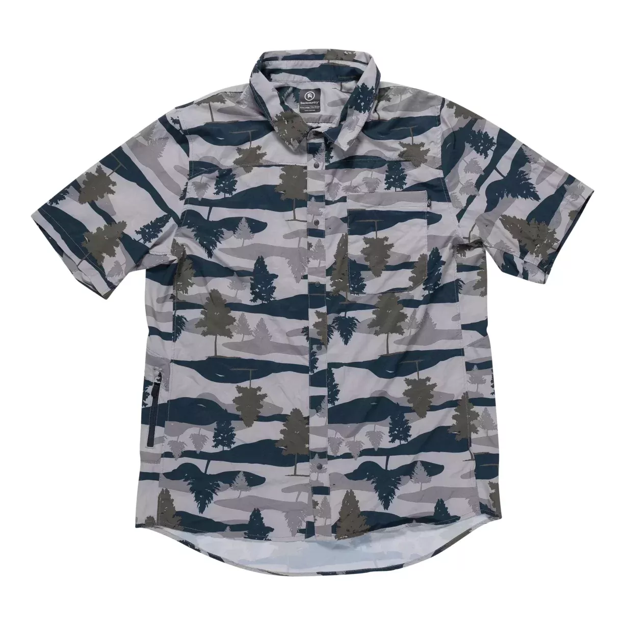 Backcountry Button-Up MTB Jersey - Men's