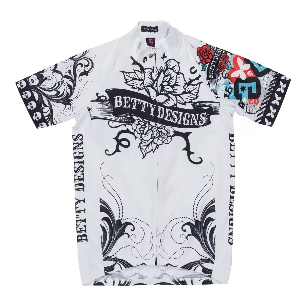 Betty Designs Short-Sleeve Cycling Jersey