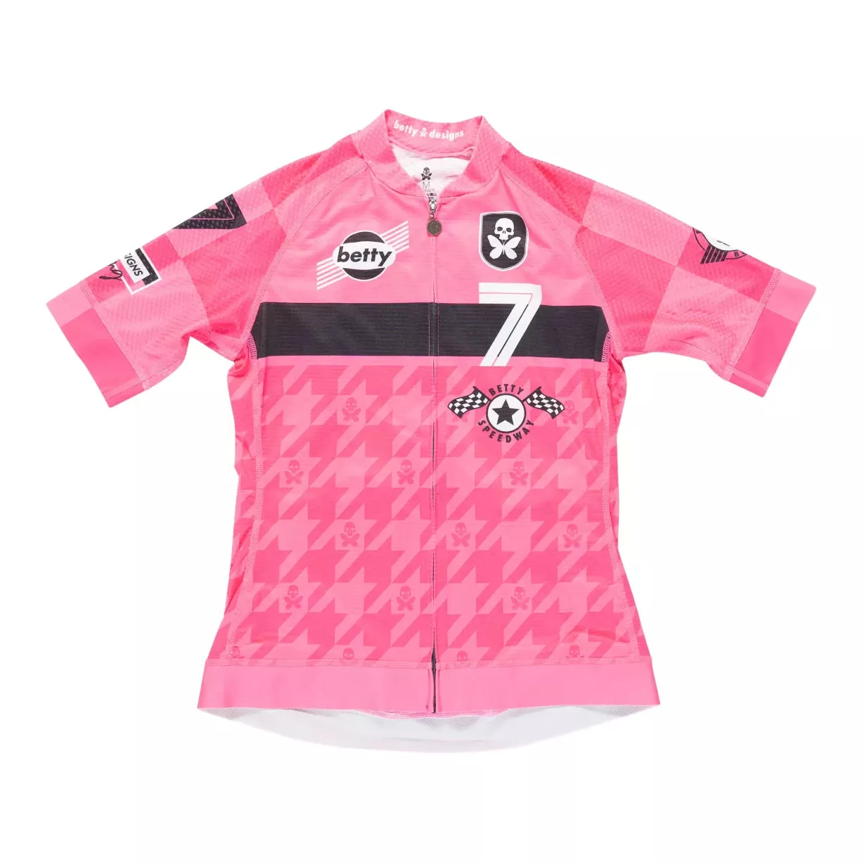 Betty Designs Speedway Race Fit Cycle Jersey - Women's