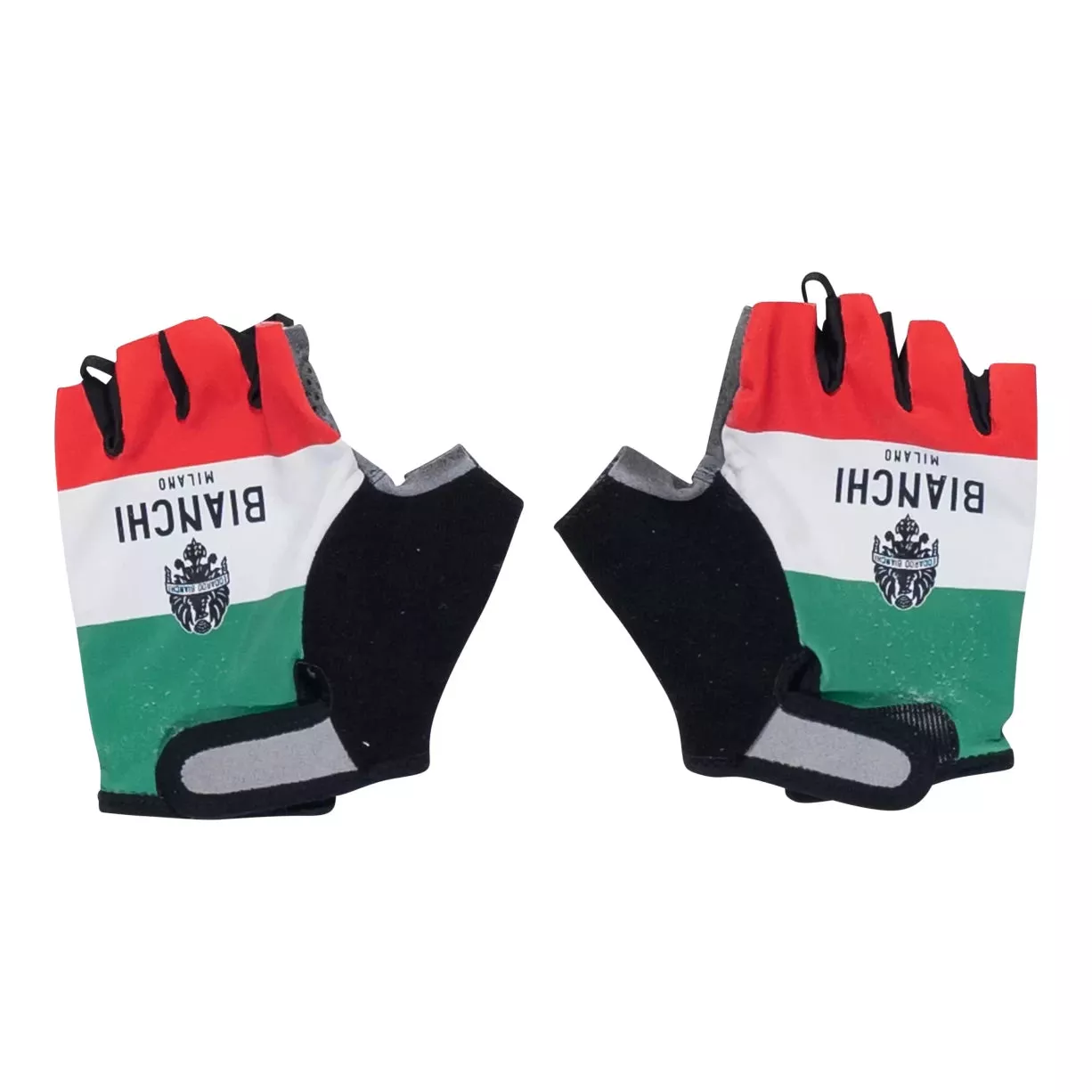 Bianchi-Milano Fingerless Padded Cycling Gloves