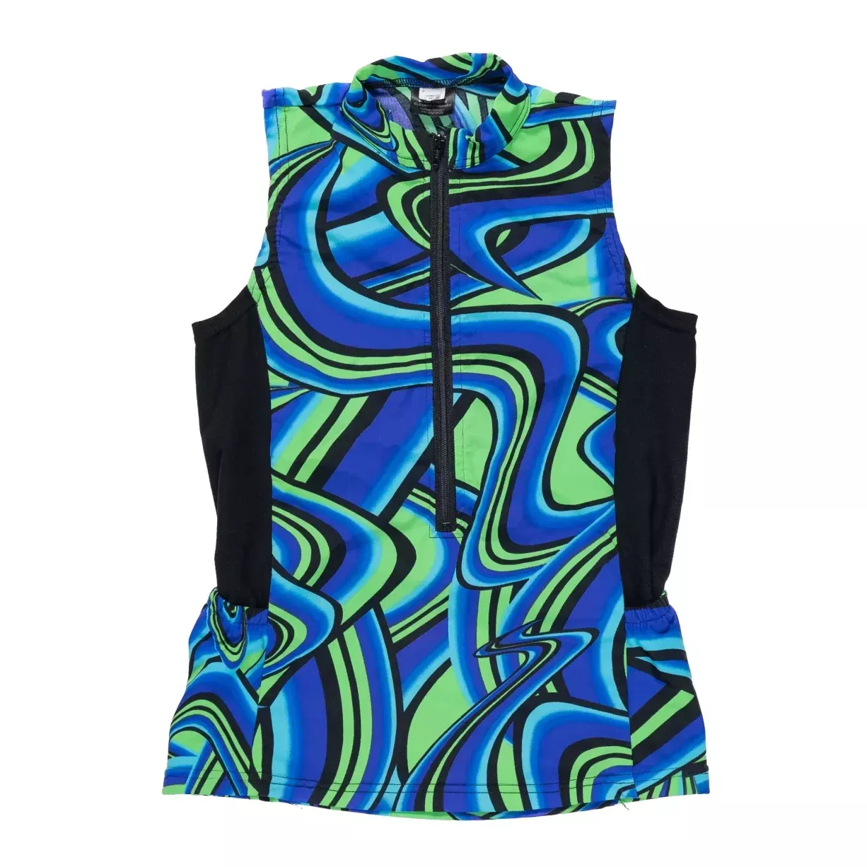 Black Crater Sleeveless Jersey