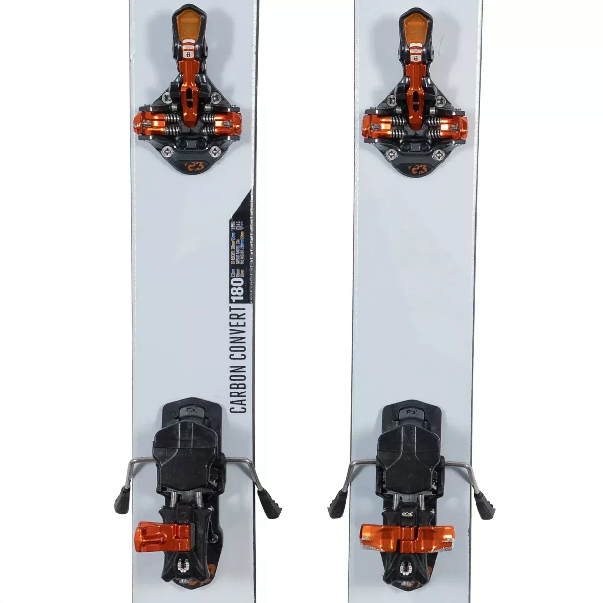 Black Diamond Carbon Convert Skis 2016 w/ G3 Ion 12 Tour Bindings