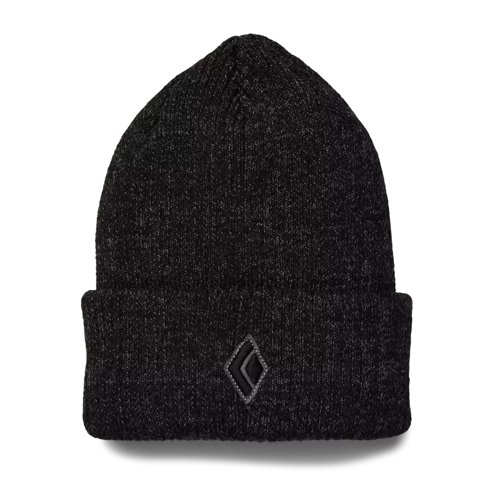 Black Diamond Plaited Cuff Beanie