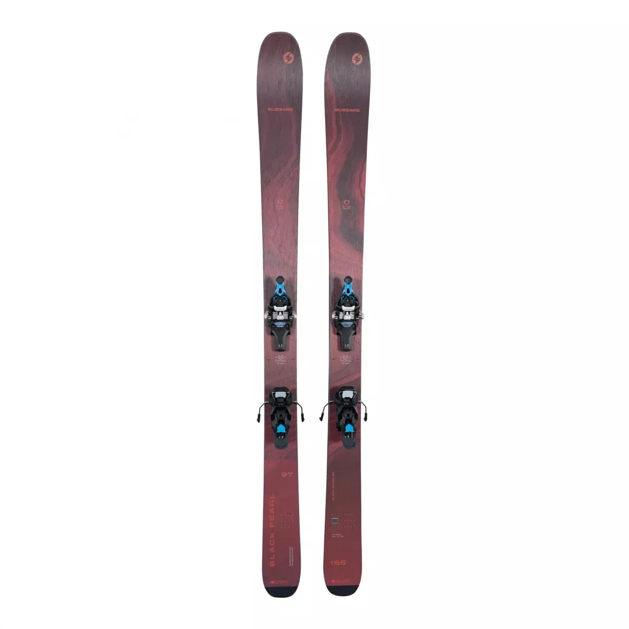 Blizzard Black Pearl 97 Skis 2024 - Women's w/ Fritschi Tecton 13 AT Bindings