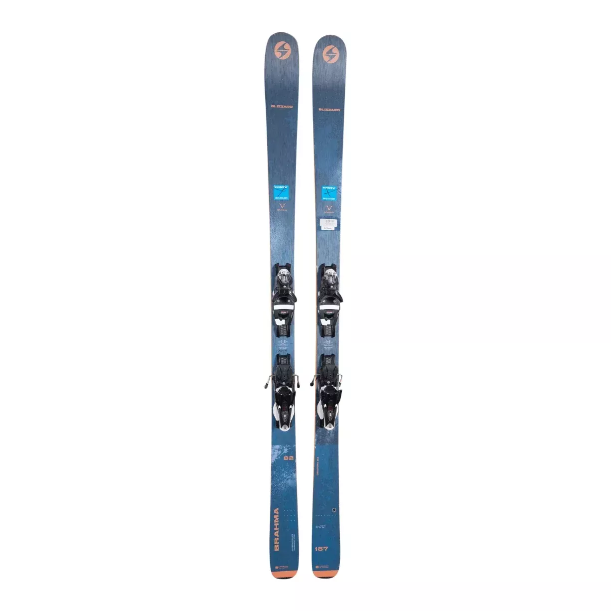 Blizzard Brahma 82 Skis w/ Look SPX12 GW Demo Bindings