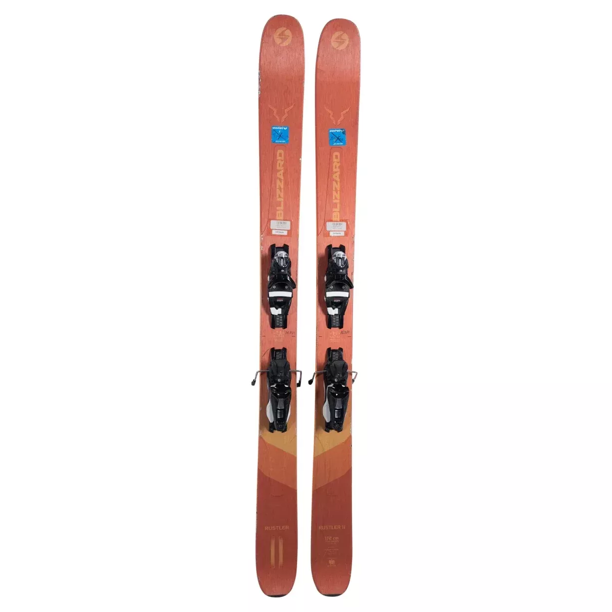 Blizzard Rustler 11 Skis w/ Look NX12 GW Demo Bindings