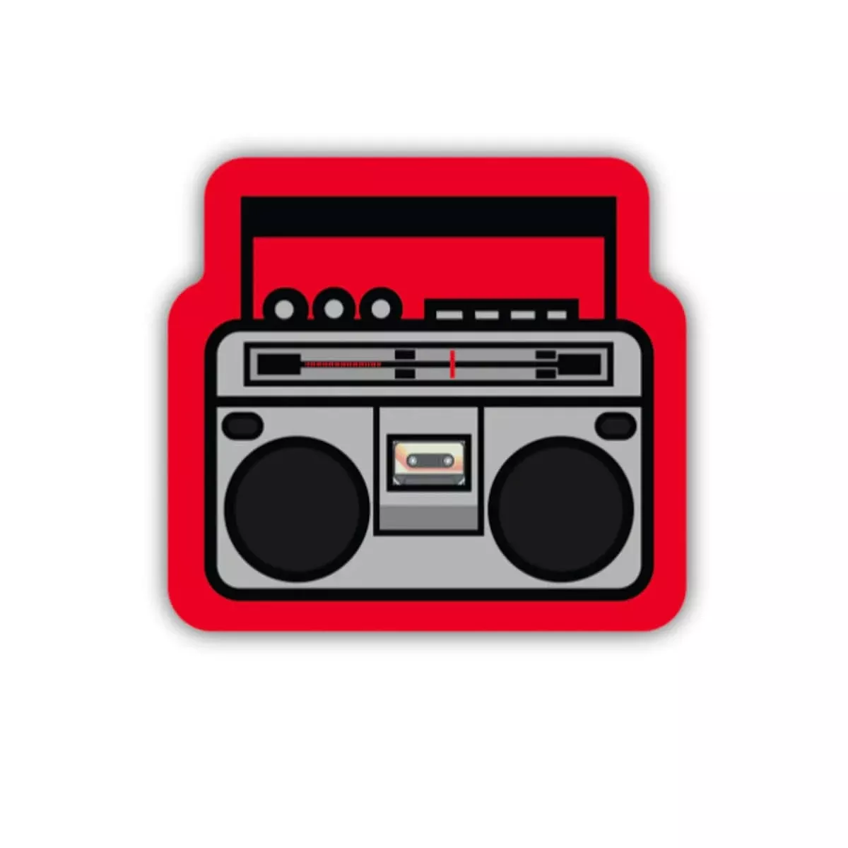 Boombox Sticker