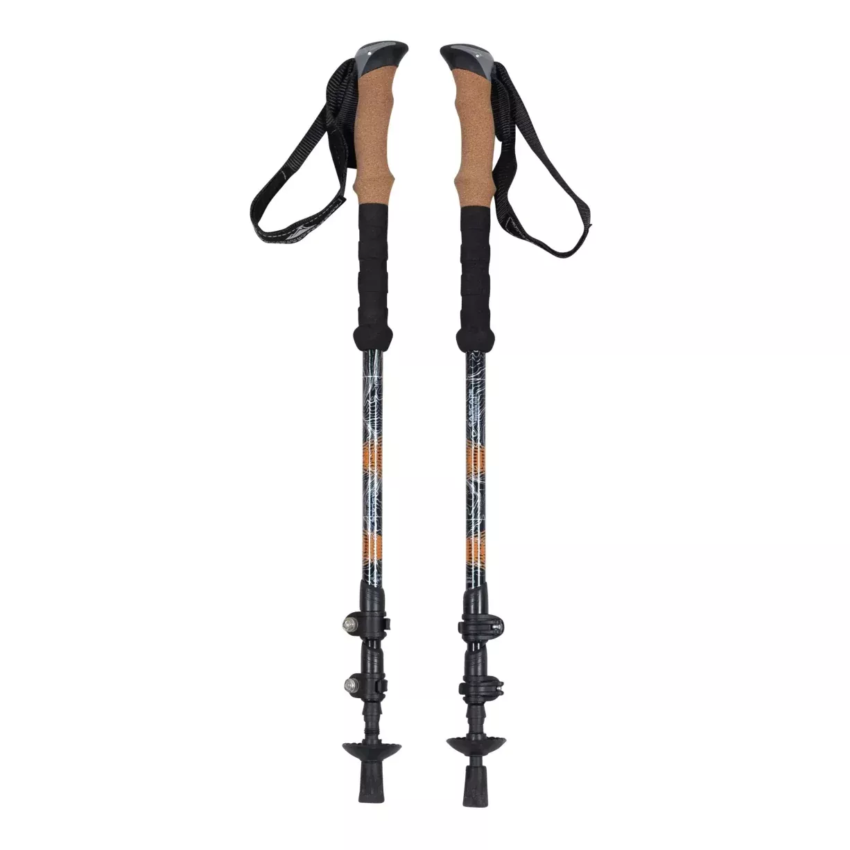 Cascade Carbon Fiber Quick Lock Trekking Poles