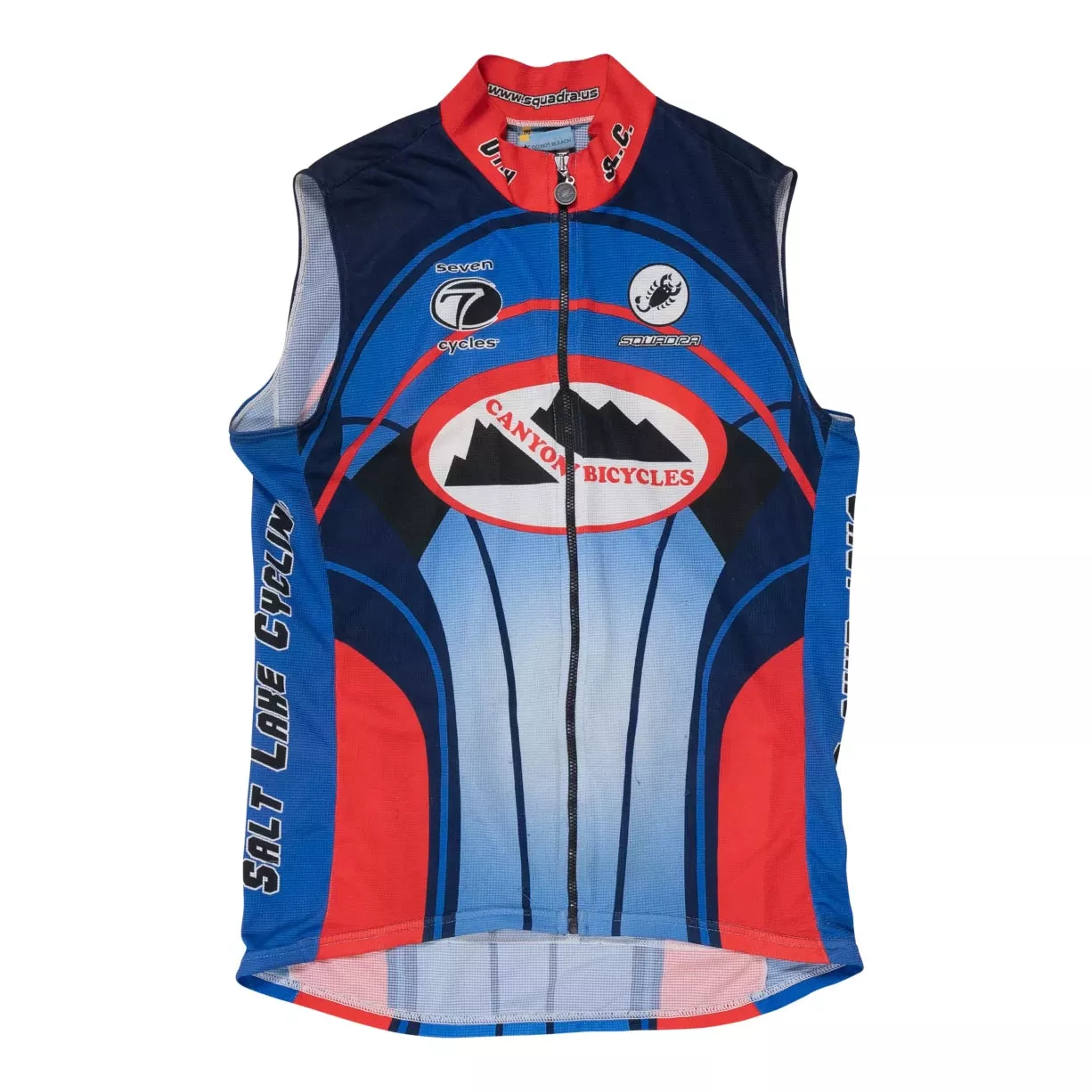 Castelli Squadra Set-In Sleeveless Cycling Jersey - Men's