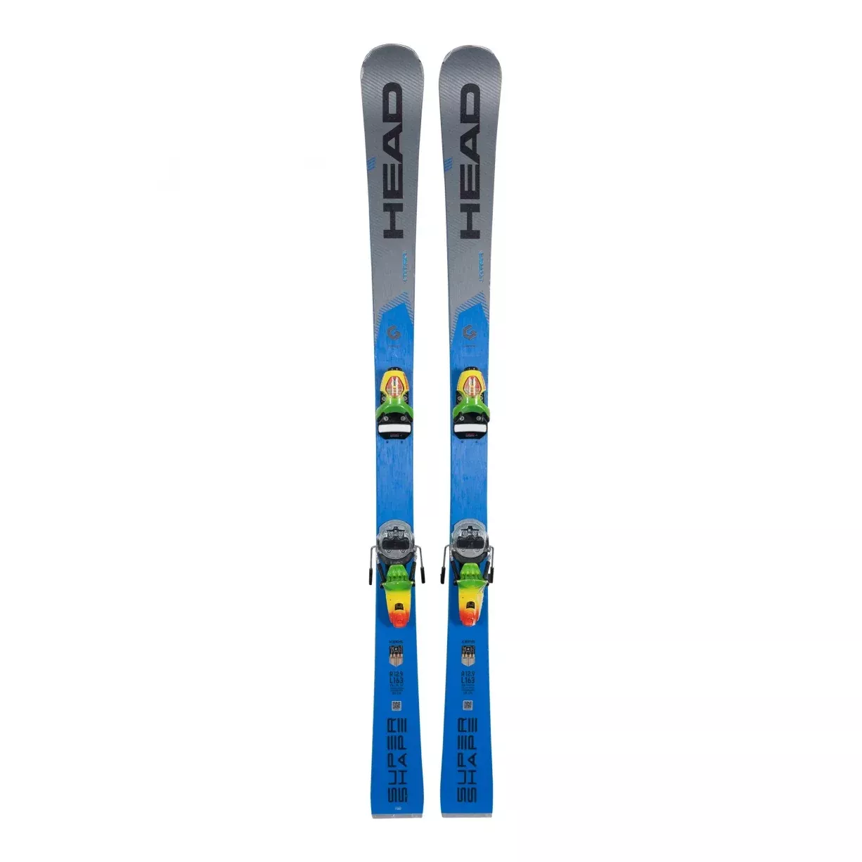 Head Supershape Rally Skis w/ Look Pivot 15 GW Bindings
