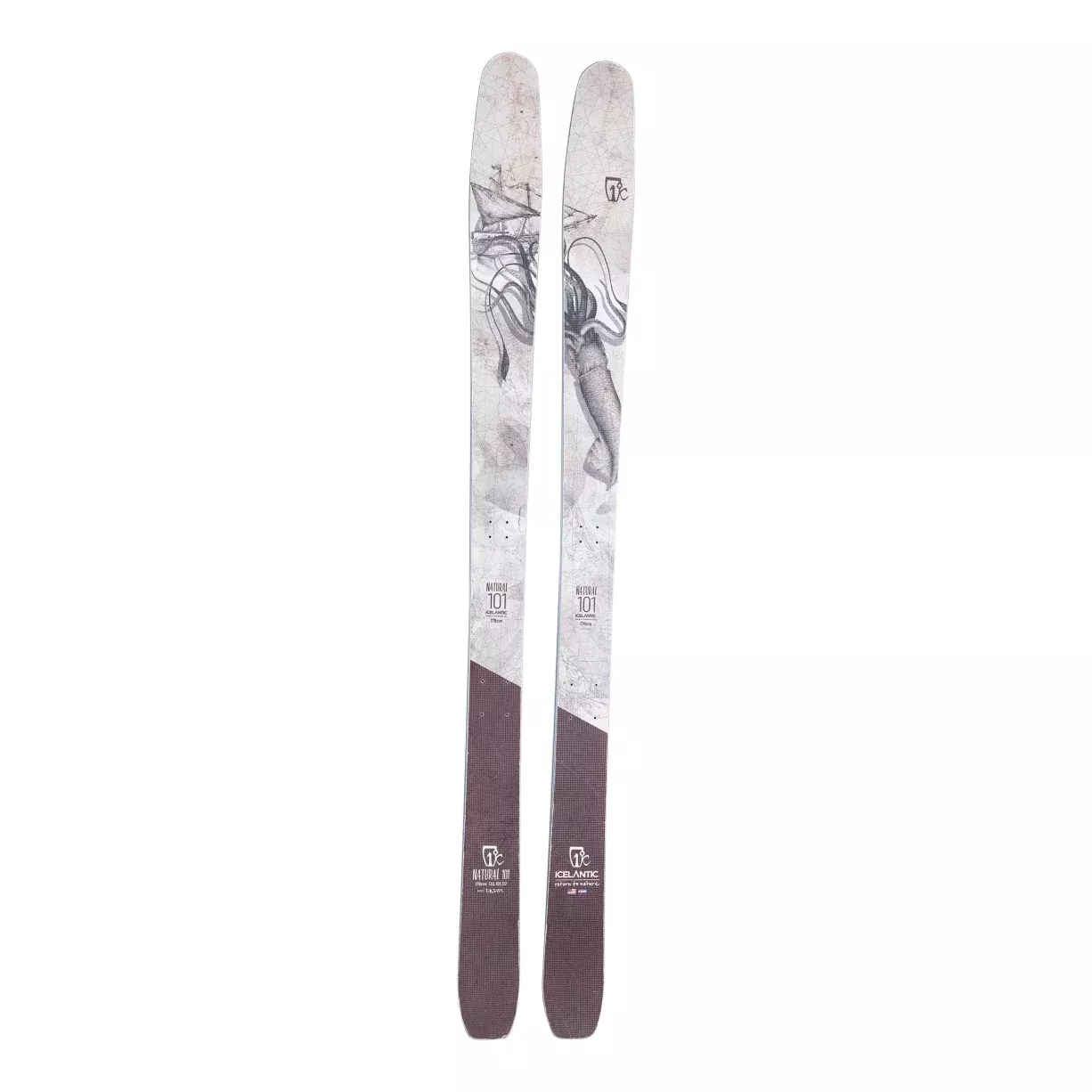 Icelantic Natural 101 Alpine Touring Skis - Women's