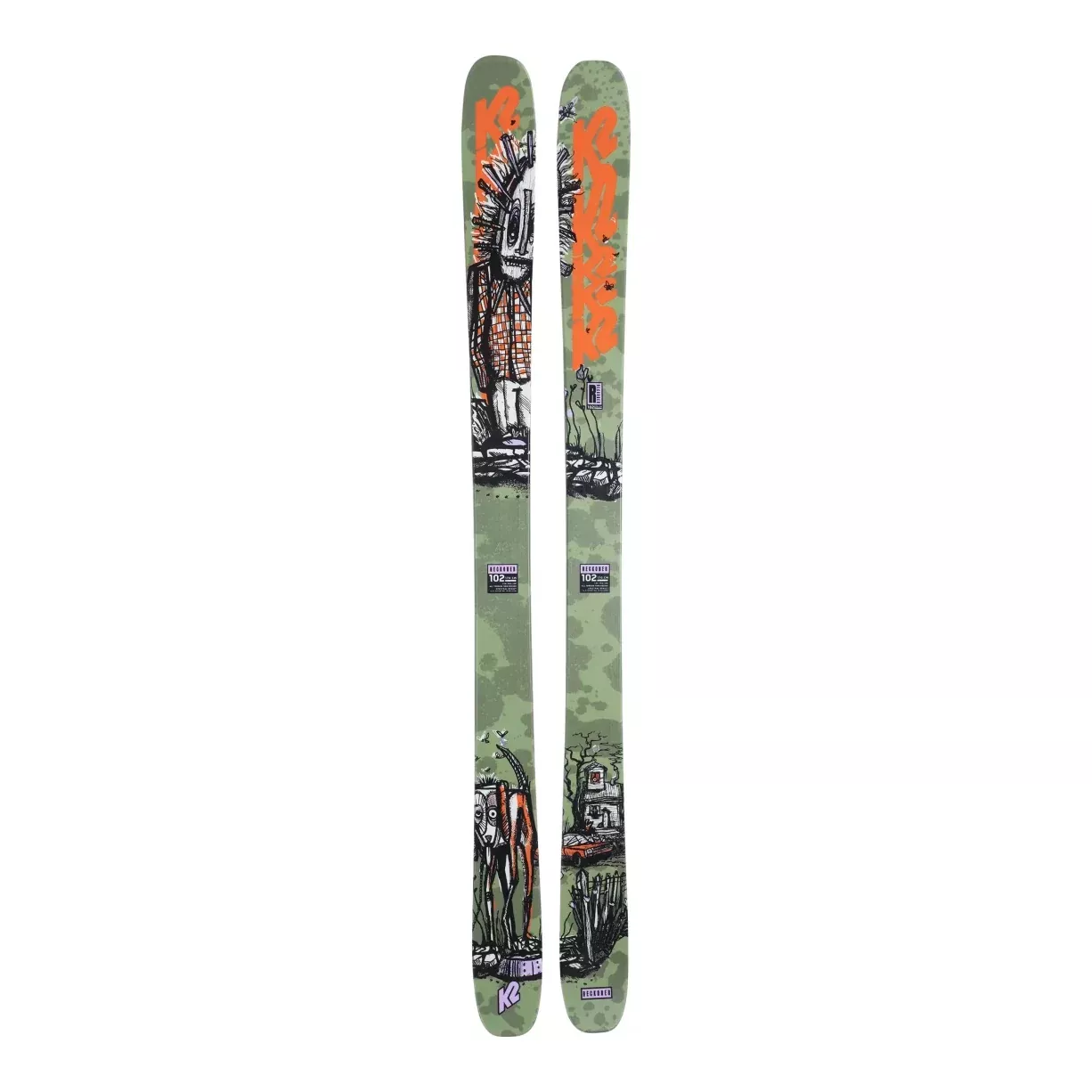 K2 Reckoner 102 Skis