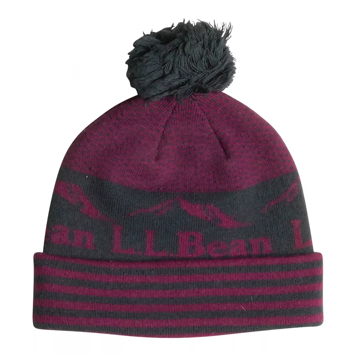 L.L. Bean Pom Beanie
