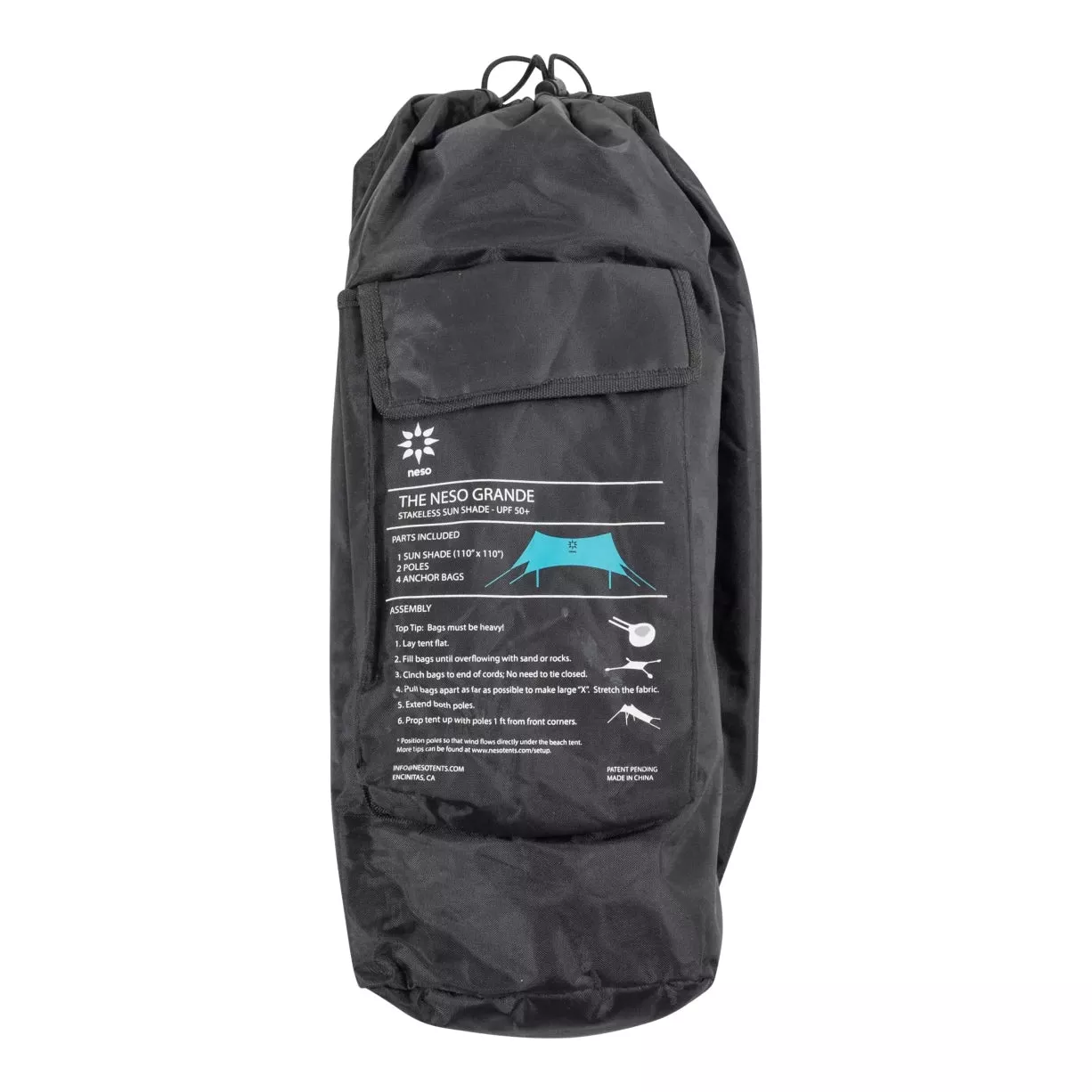 Neso Grande Stakeless Sunshade