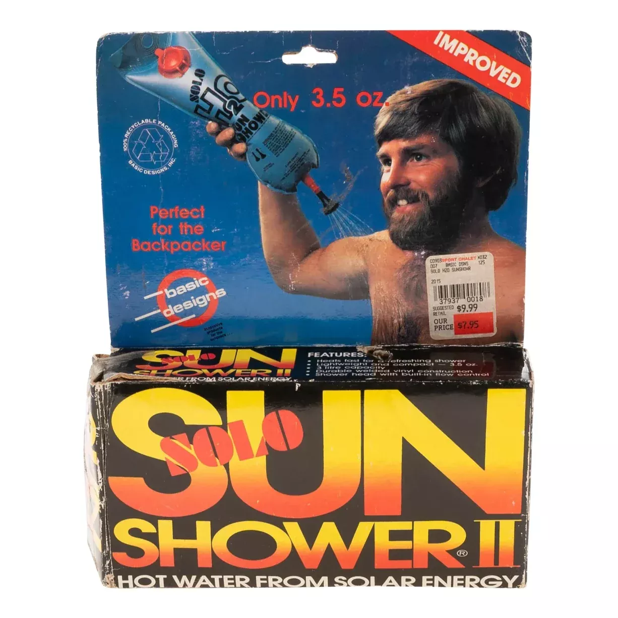Outdoor Basics Solo H2O Sun Shower II