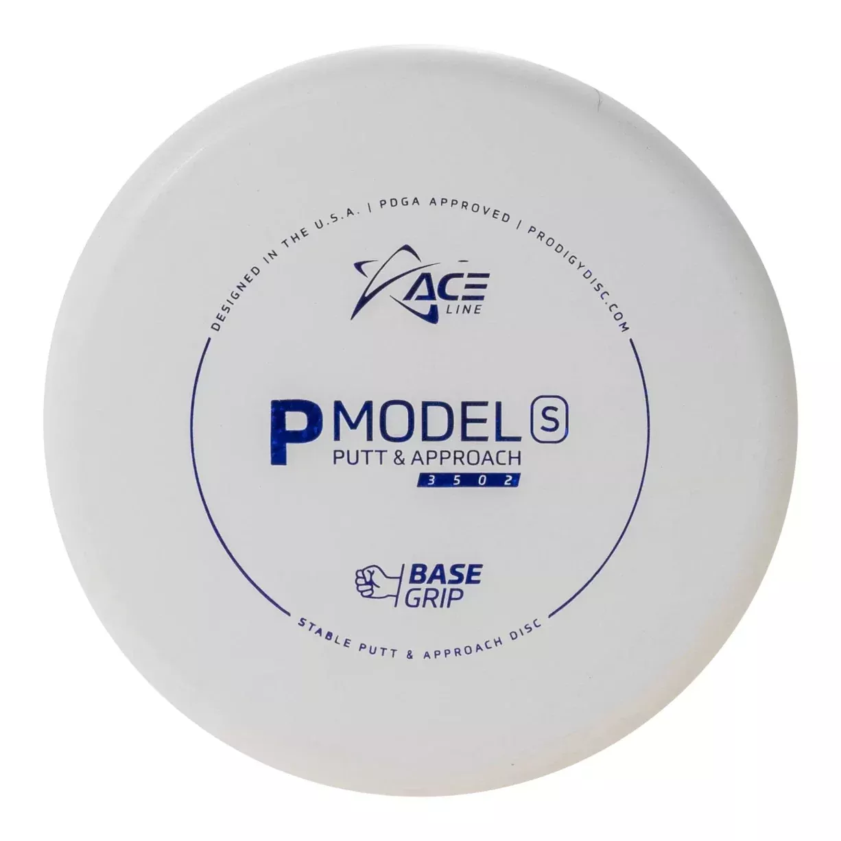 Prodigy ACE Line P Model S BaseGrip Putt & Approach Disc