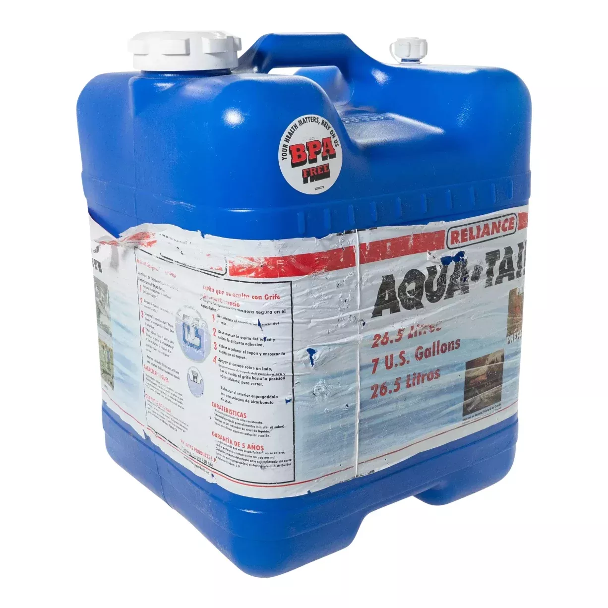 Reliance Aqua-Tainer Rigid Water Container