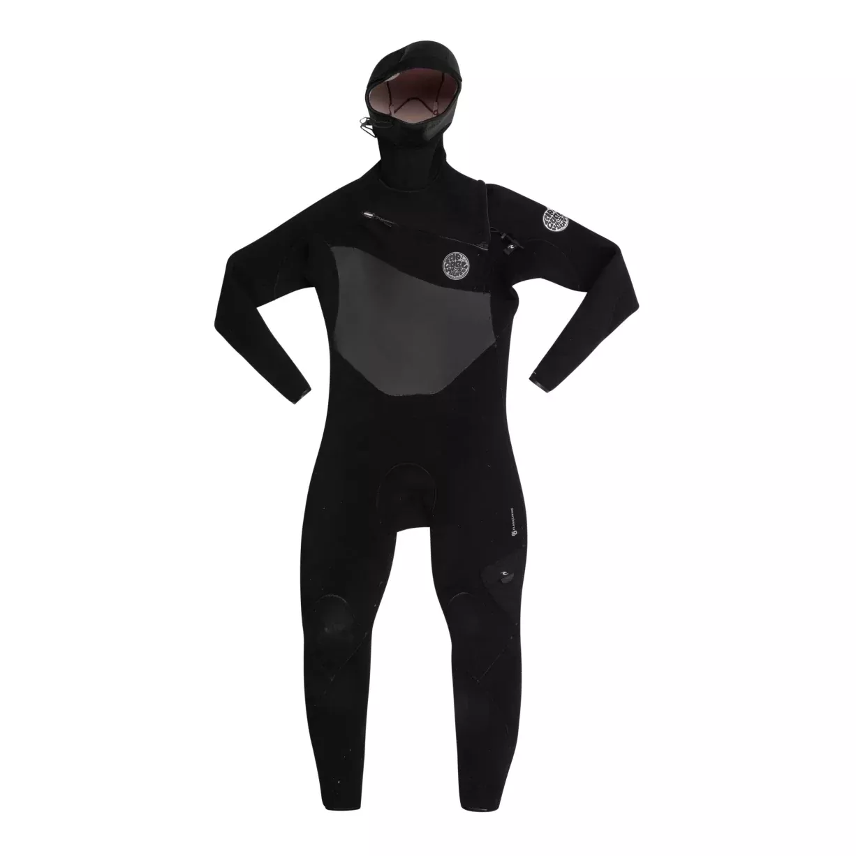Rip Curl Flashbomb 5/4 Hooded Chest Zip Wetsuit - Men's
