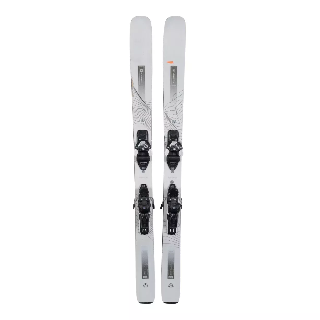Salomon Stance 94 Ski 2020 - Women's w/ Salomon Warden 11 MNC Demo Bindings