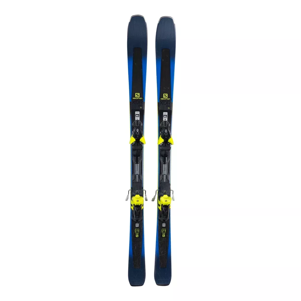 Salomon XDR 80 Ti 17/18 All Mountain Skis w/ XT12 Bindings