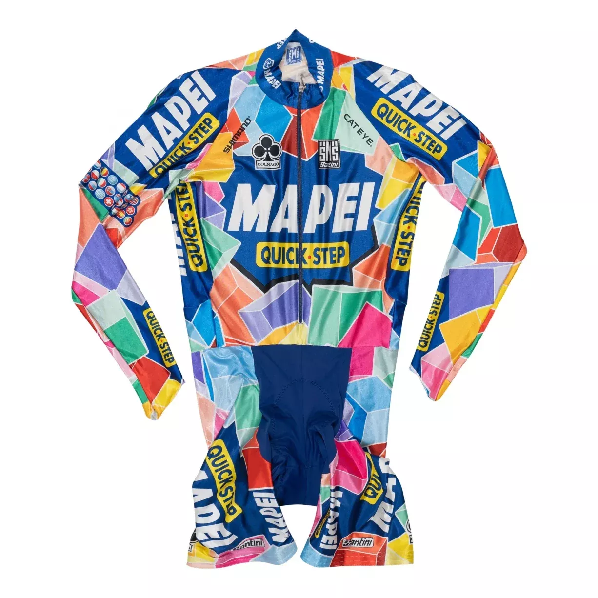 Santini Mapei Quick Step LS Roadsuit