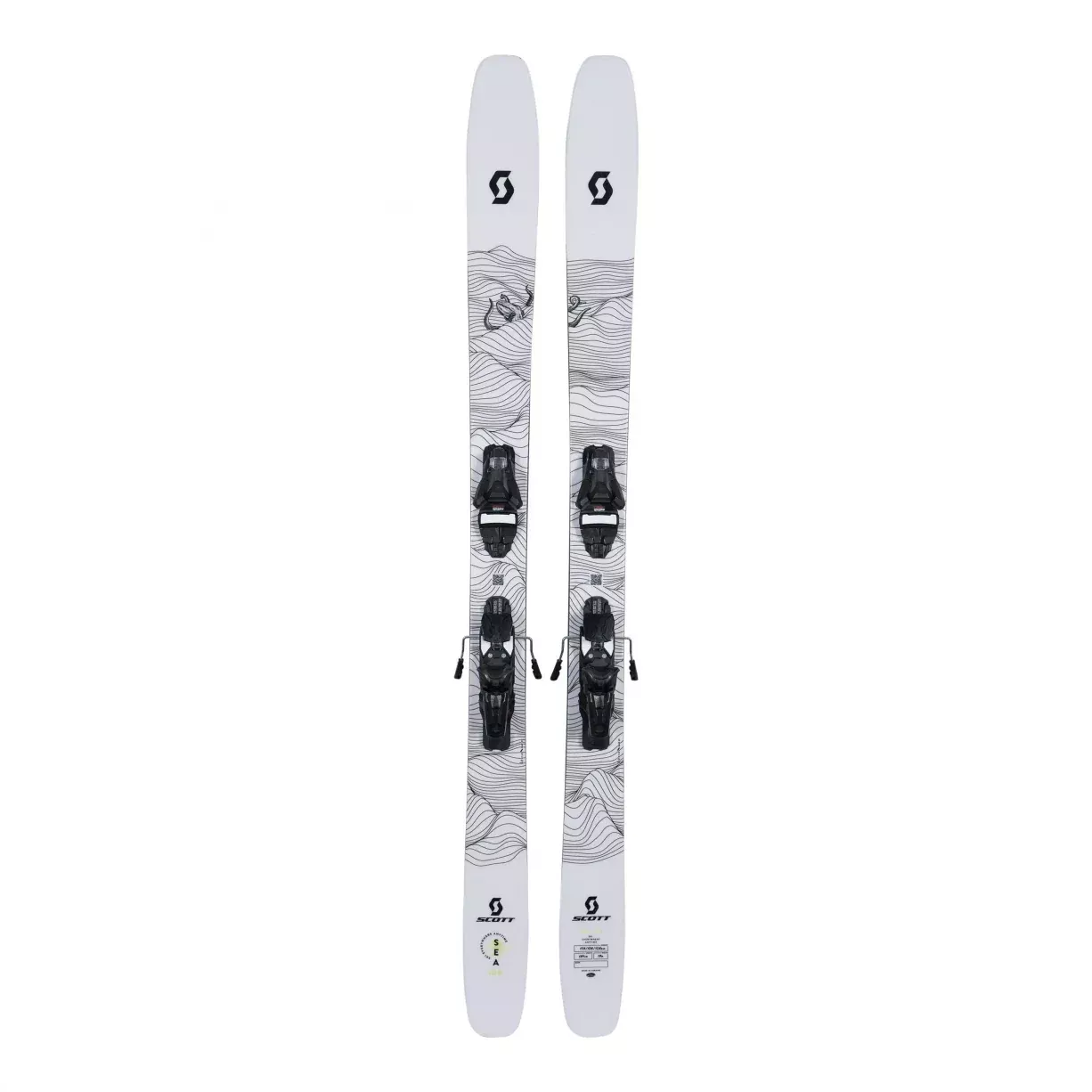 Scott Sea 108 Ski with Armada Strive 13 GW Bindings