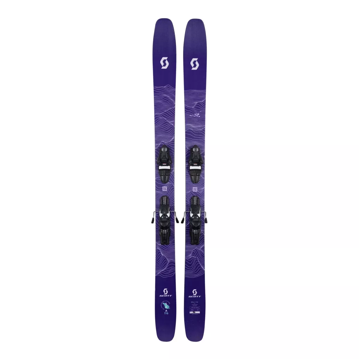 Scott Sea 116 Ski with Armada Strive 13 GW Bindings