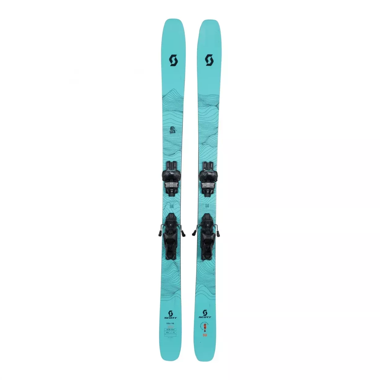 Scott Sea 98 Ski with Tyrollia Attack 14 NM Bindings