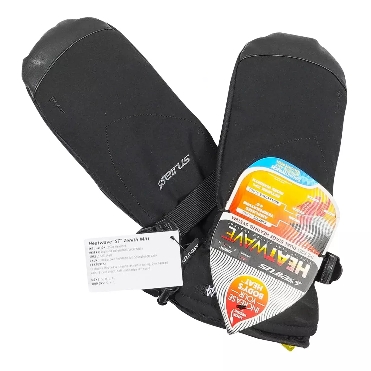 Seirus Soundtouch Heatwave Zenith Mitt - Men's