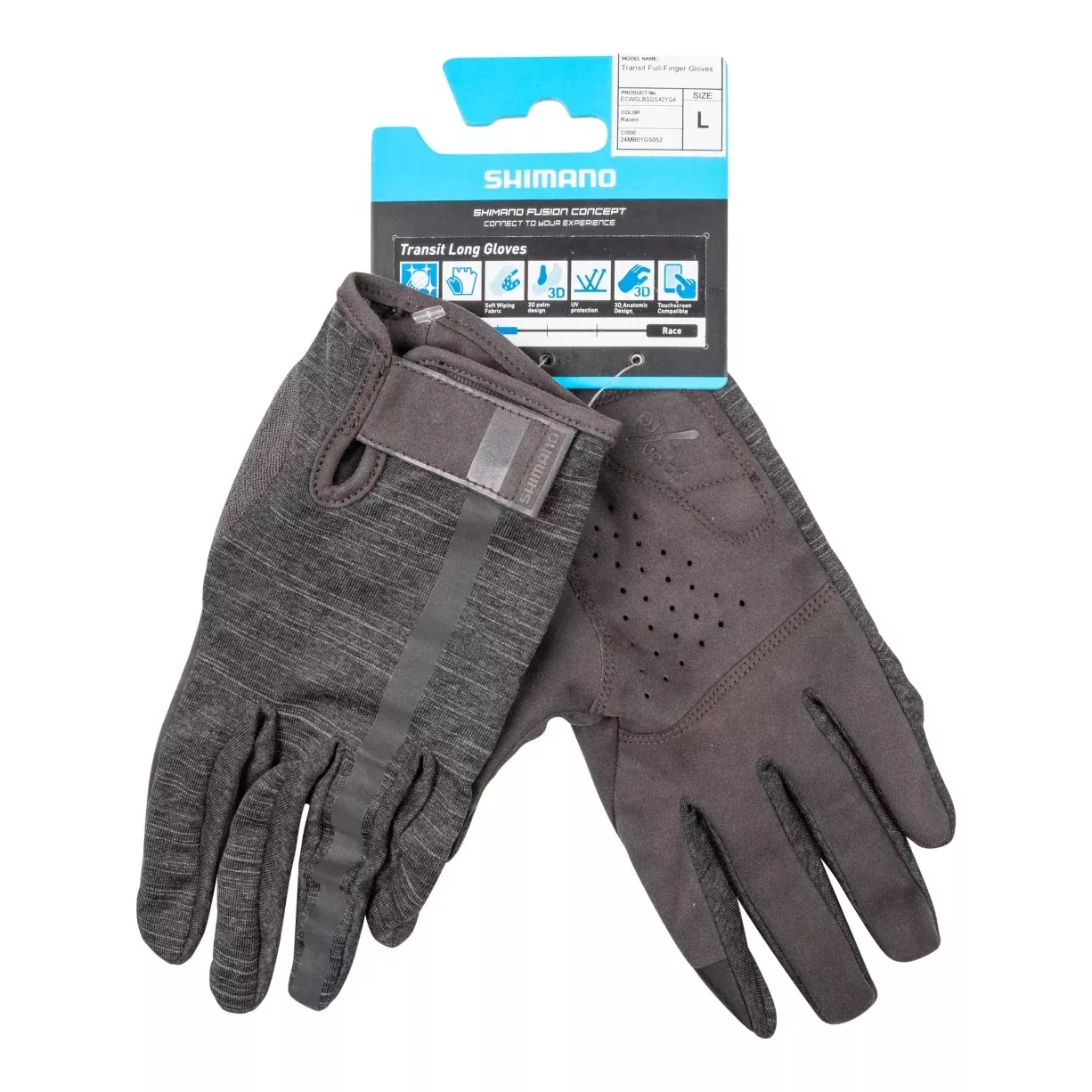 Shimano Transit Full Finger Gloves
