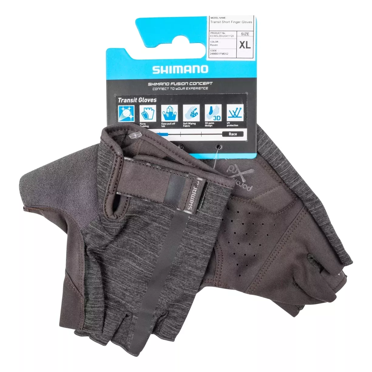 Shimano Transit Short Finger Gloves