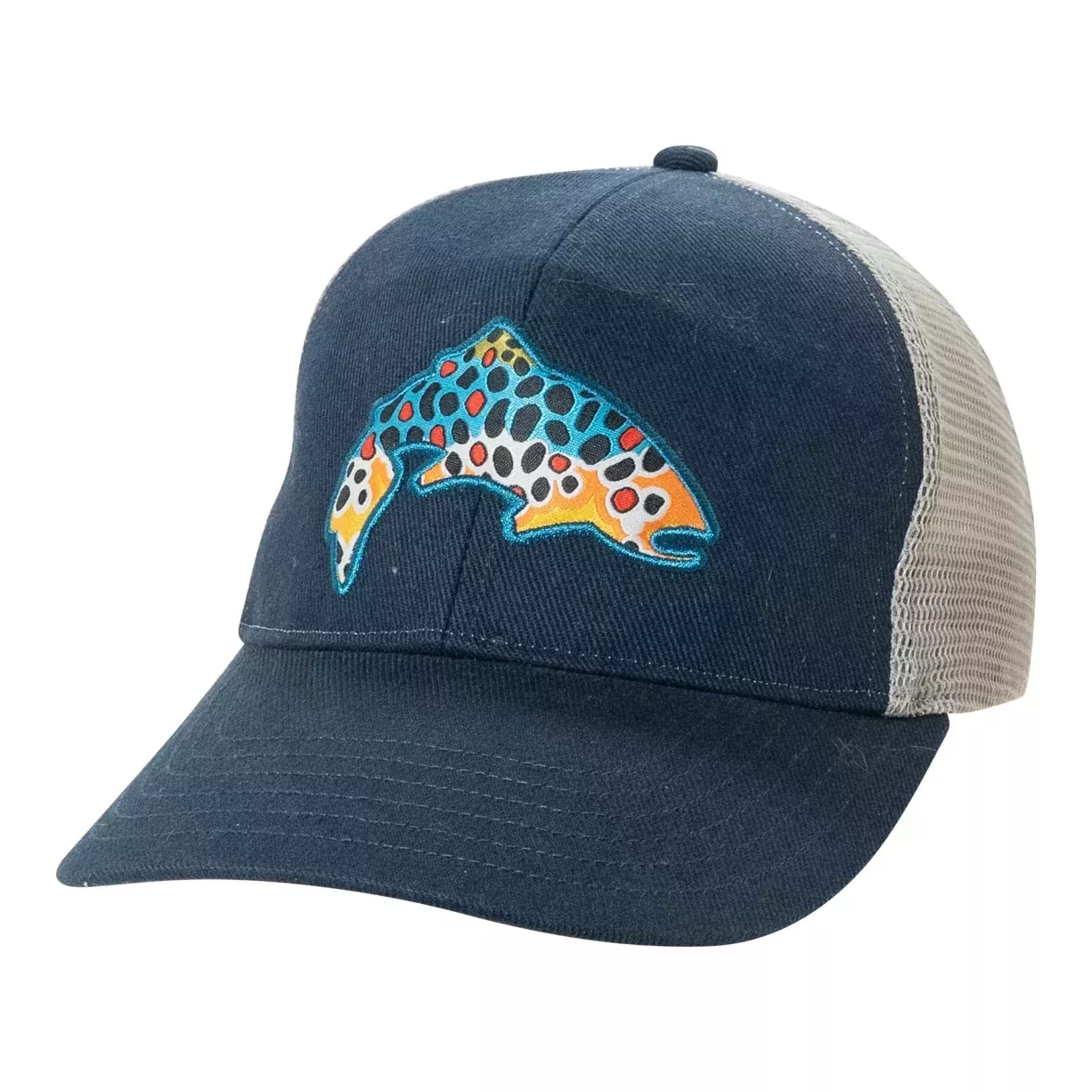 Simms Artist Series Trout Trucker Hat