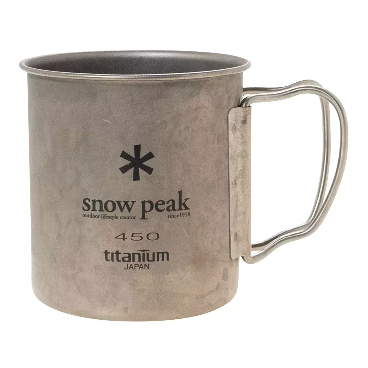 Snow Peak Lightweight Single Wall 450 Titanium Cup