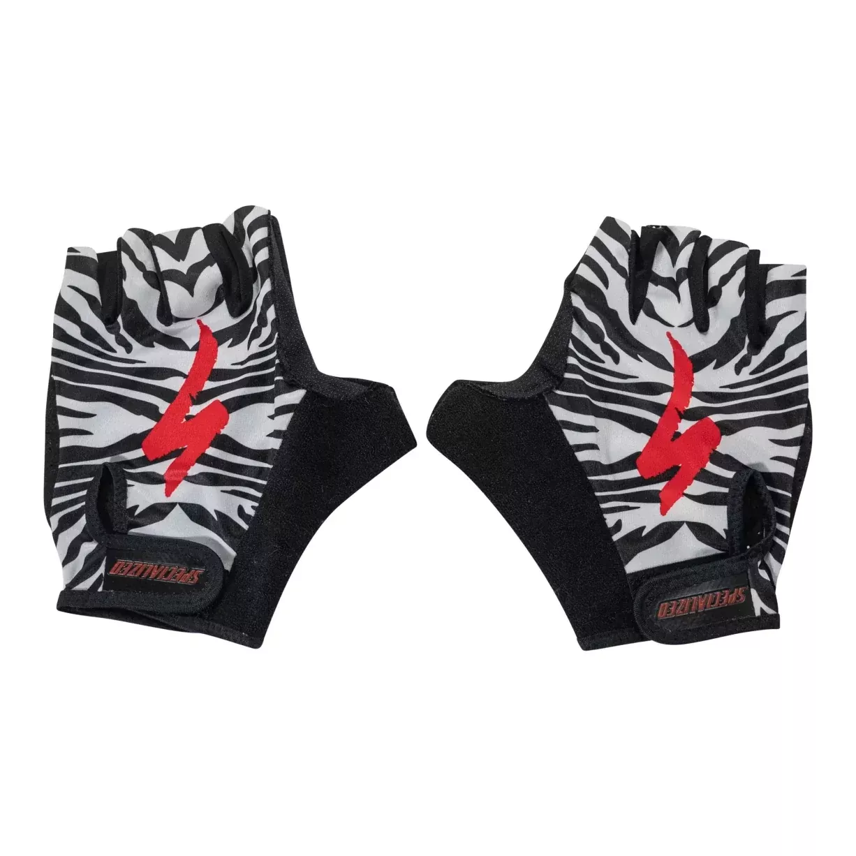 Specialized Zebra Print Cycling Gloves
