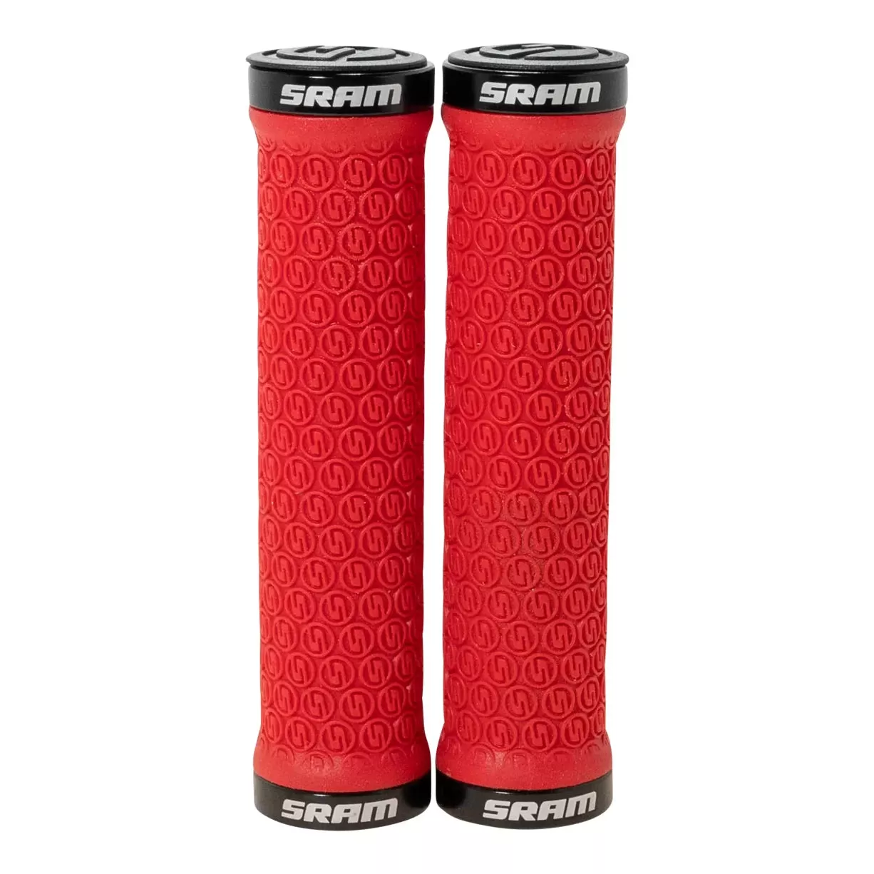 SRAM DH Silicone Locking Grips with Dual Clamps & End Plugs