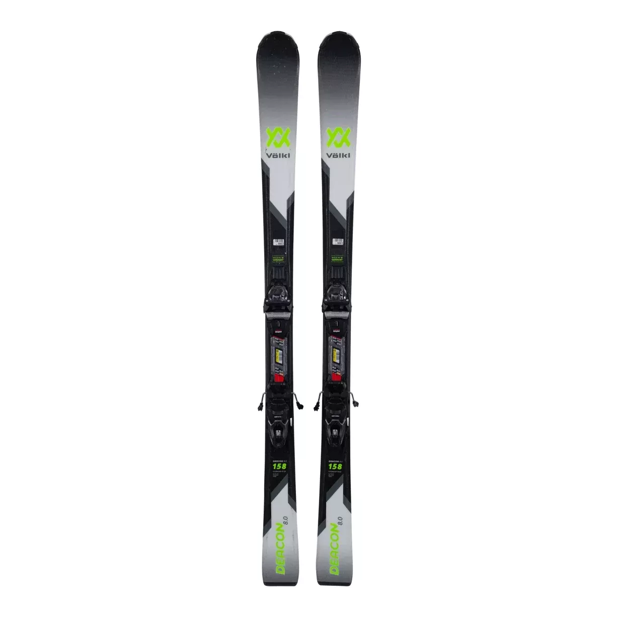 Vokl Deacon 80 Skis 2021 w/ Marker FDT TP 10 GW Demo Bindings