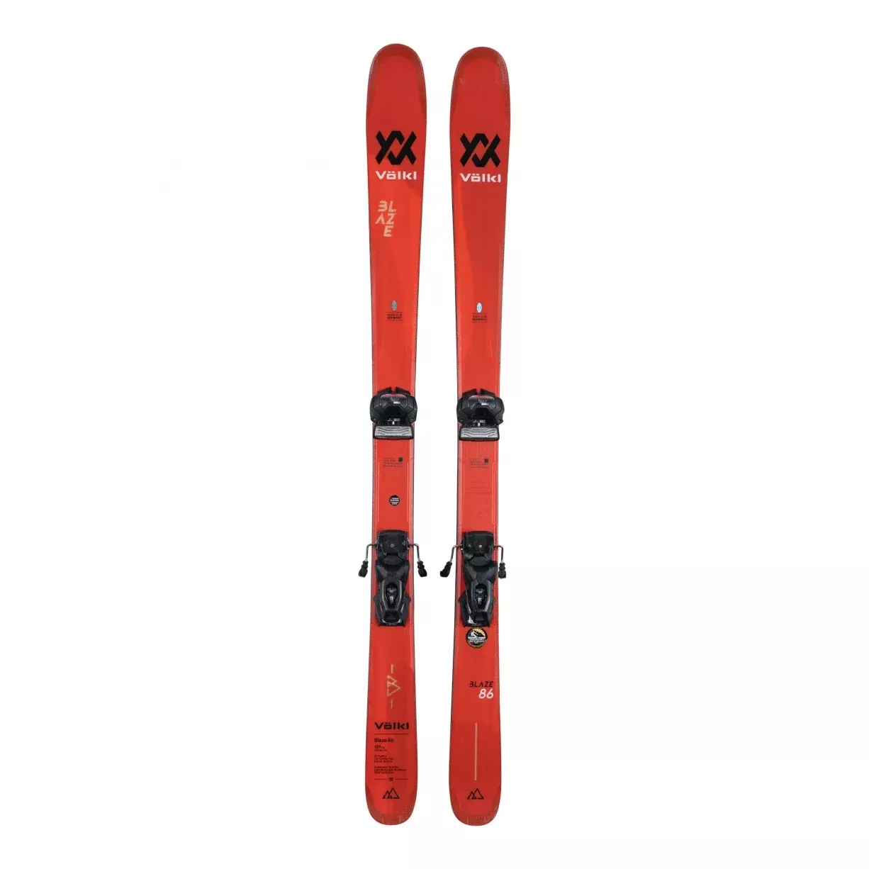 Volkl Blaze 86 Skis 2022 - Men's w/ Tyrolia Attack 11 GW Bindings