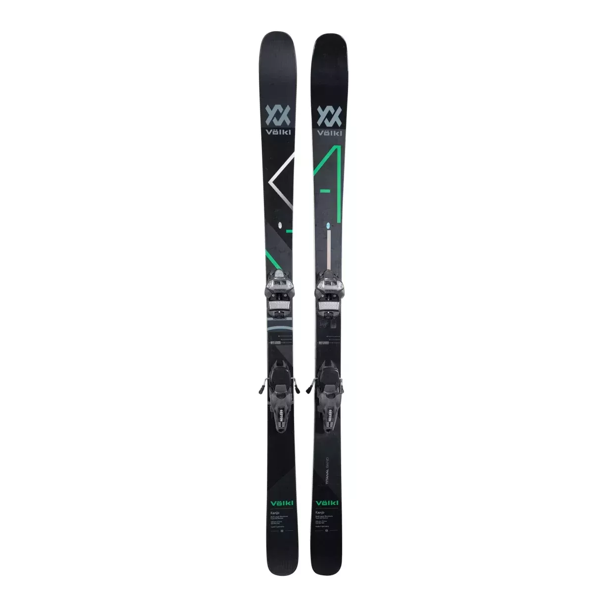Volkl Kanjo Skis 2018 - Men's w/ Marker Griffon Ski Bindings
