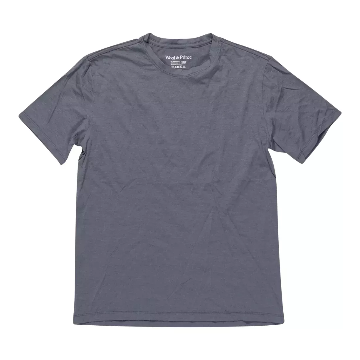 Wool & Prince Wool Linen Crew Neck T-Shirt - Men's