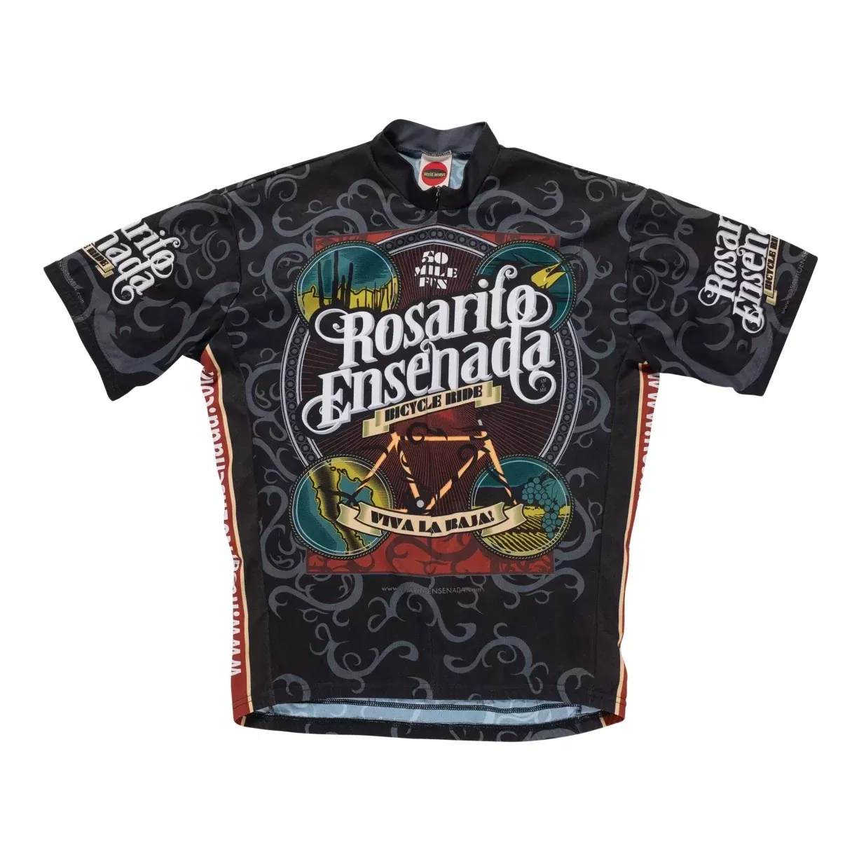 World Jerseys Short-Sleeve Cycling Jersey - Men's