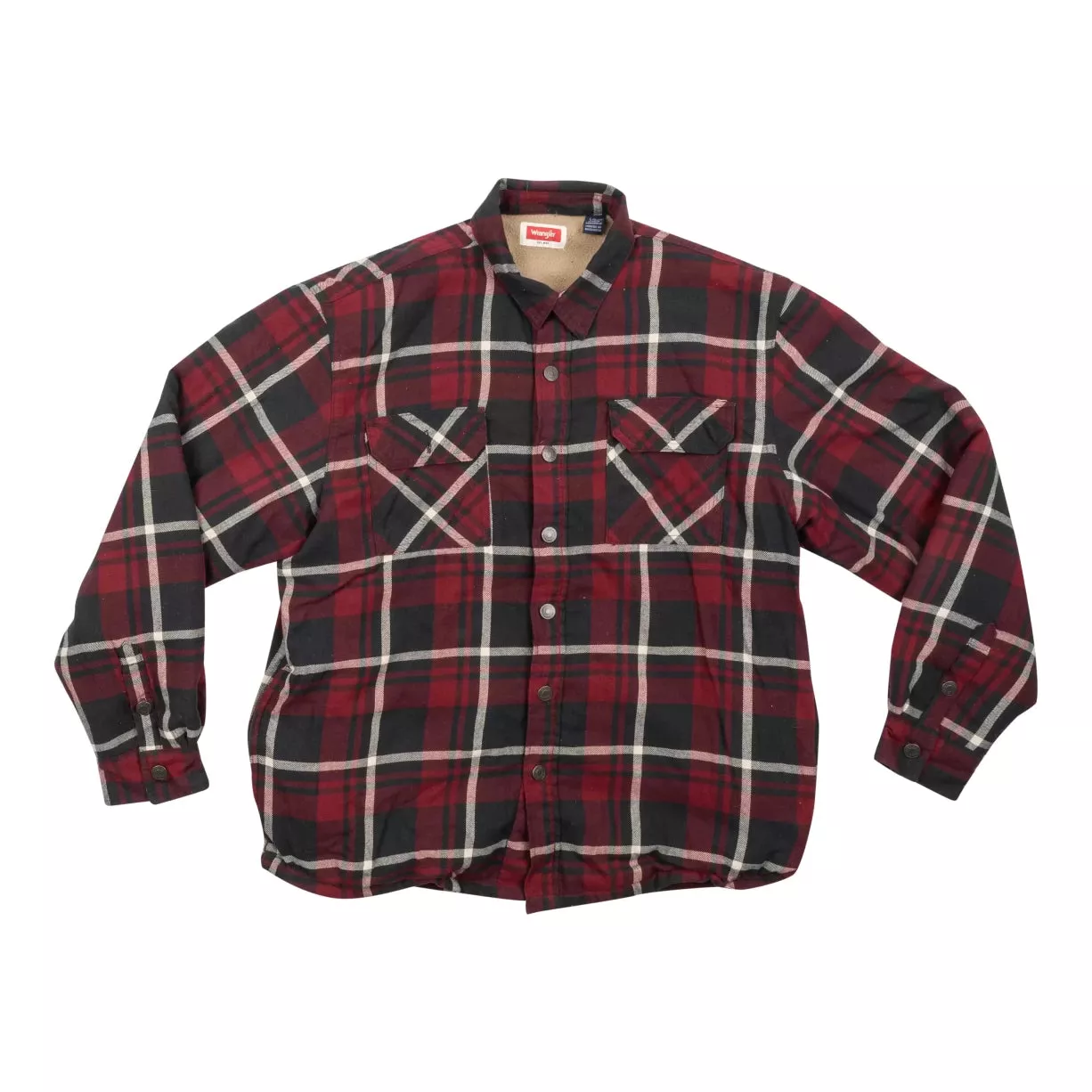 Wrangler Heavyweight Sherpa Lined Flannel